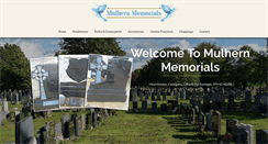 Desktop Screenshot of mulhernmemorials.town.ie