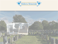 Tablet Screenshot of mulhernmemorials.town.ie