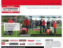 Tablet Screenshot of letterkennytoolhire.town.ie