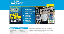 Desktop Screenshot of bensweeney.town.ie
