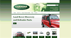 Desktop Screenshot of carnonecountryvehicles.town.ie